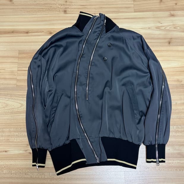 [38]키코코스타디노브 소니아 봄버 자켓 그레이