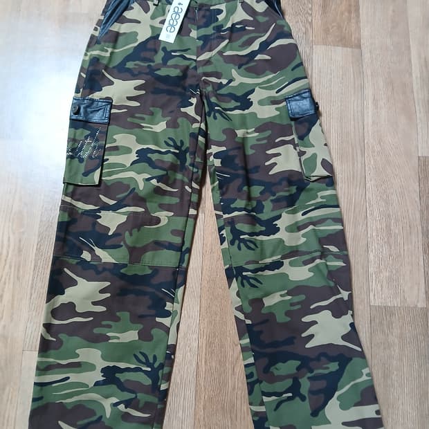 aeae 유스 카고팬츠 카모 1사이즈