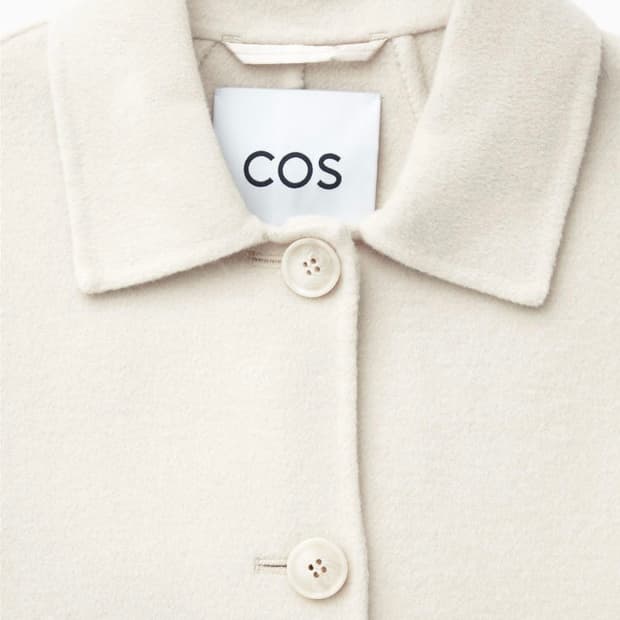 [새상품] COS 코스 박시 더블페이스 울 재킷 코트