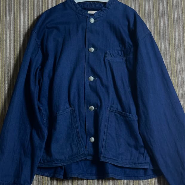 캐피탈 데님 블루종