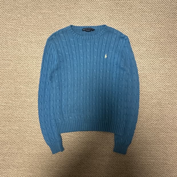 POLO RALPH LAUREN cable knit sweater