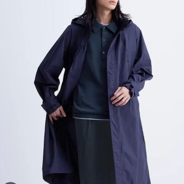 유니클로 U 라이트웨이트 코트