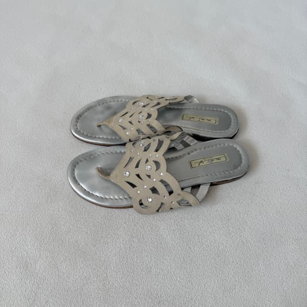 [EUR37]MADE IN ITALY 레더 뮬 샌들