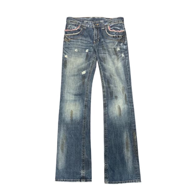 Semantic Design 00s Printed Detail Denim