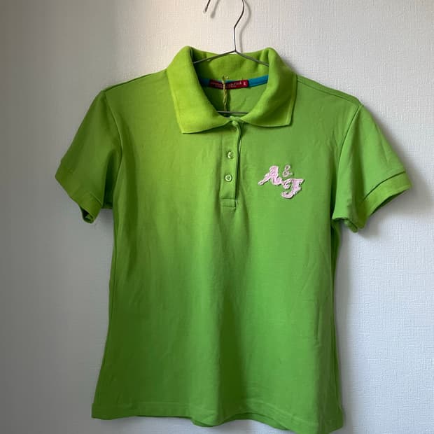 Abercrombie lime pink PK T
