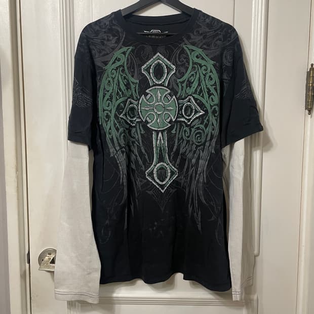 Mma elite 와플 레이어드 티