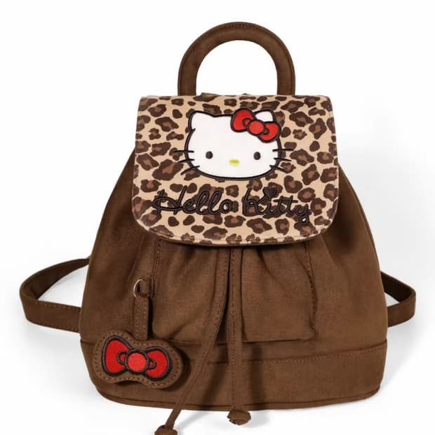 Hello Kitty Leopard Mini Backpack