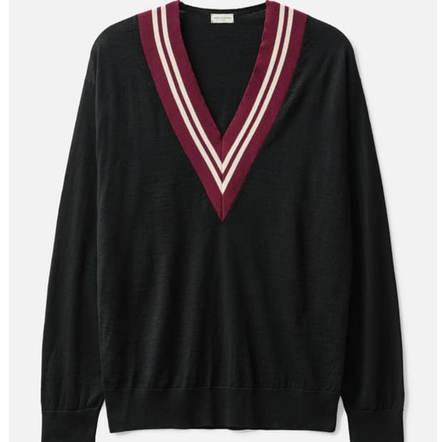 Drise van noten m.k sweater black[m]