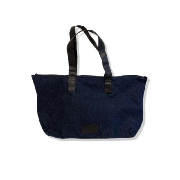 kylian denim shopper bag