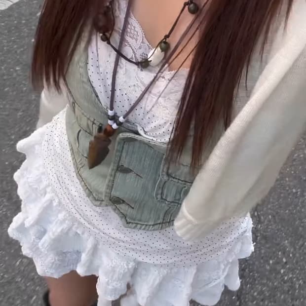 케토하우스 빈티지 코디세트