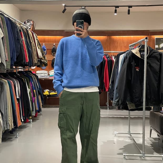 빈티지 유틸리티 카고 벌룬 팬츠