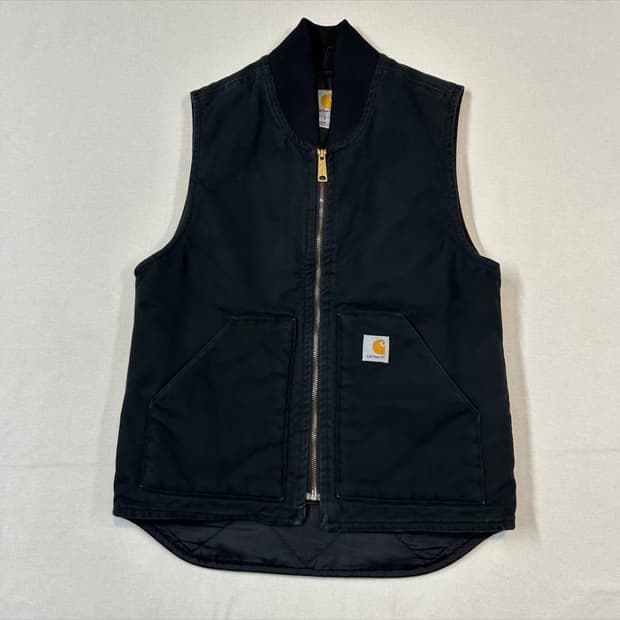 칼하트 덕 액티브 퀼팅 베스트 조끼 블랙