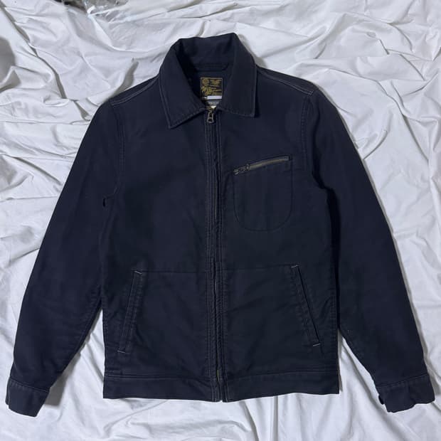 Wallace barnes 블랭킷 캔버스 코튼 워크 자켓 j crew