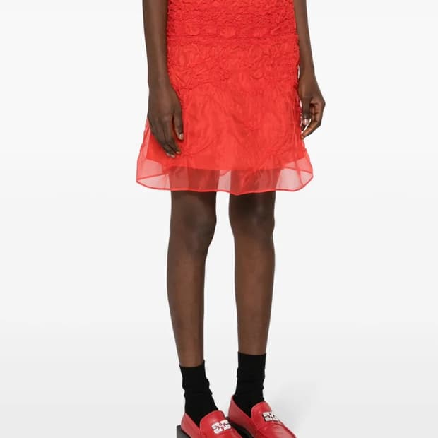 세실리아반센 오간자 스커트