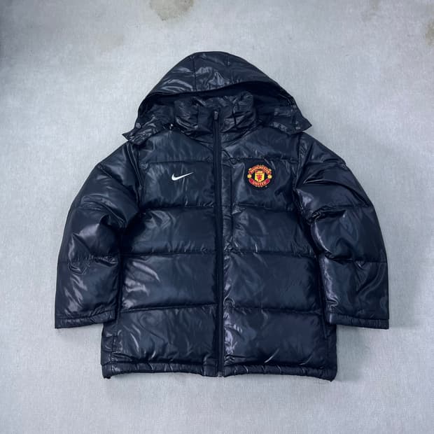 95 나이키 맨유 유광 구스 패딩