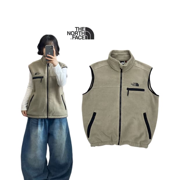 노스페이스 폴라텍 플리스 고프코어 베스트 조끼