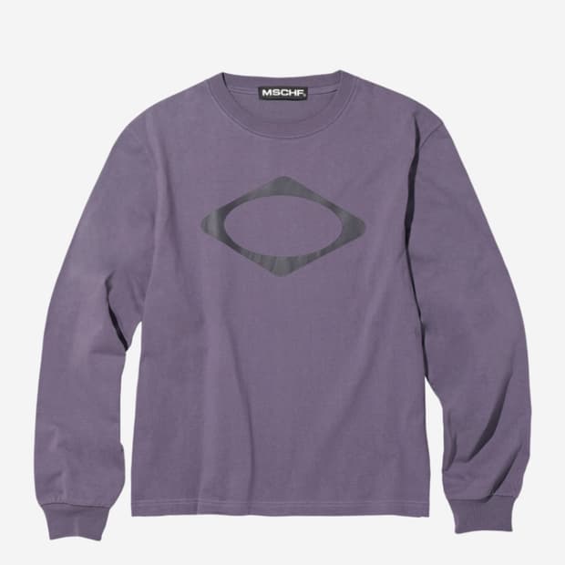 미스치프 Rhombus Long Sleeve Purple