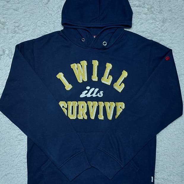 일즈 ILL'S 네이비 후드티 L