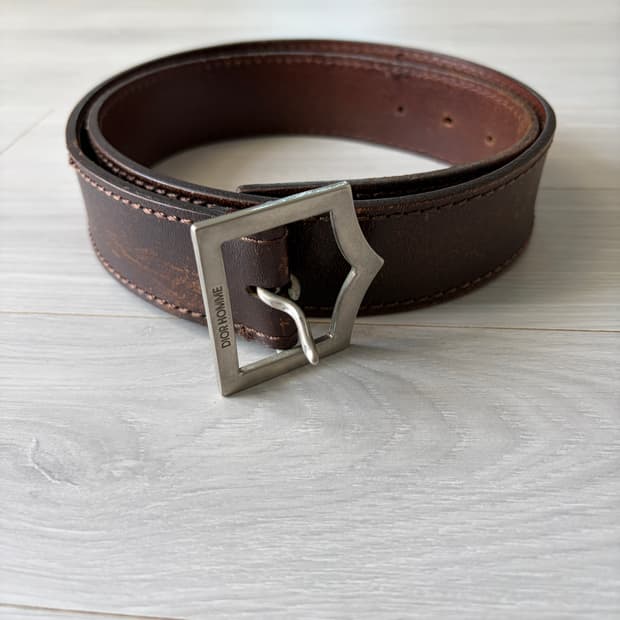 vintage dior homme d ring belt