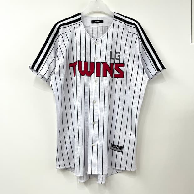 LG트윈스 ATC 오지환 마킹 반팔 홈 유니폼 3XL