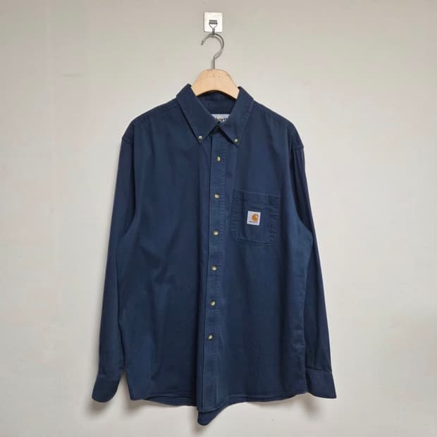 칼하트Carhartt 네이비 코튼 셔츠L - S248