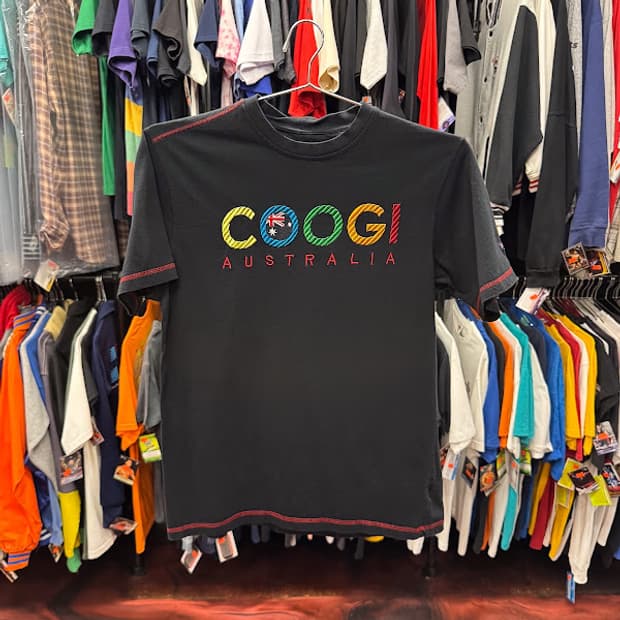 1990년대 빈티지 Coogi 멀티 컬러 티셔츠