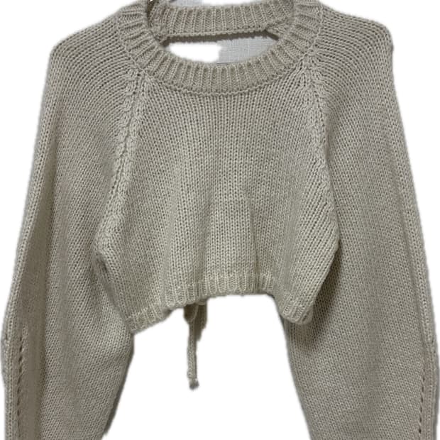 니트 끈 볼레로