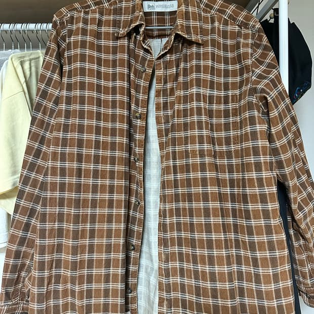 Windriver 플란넬 체크 셔츠 m