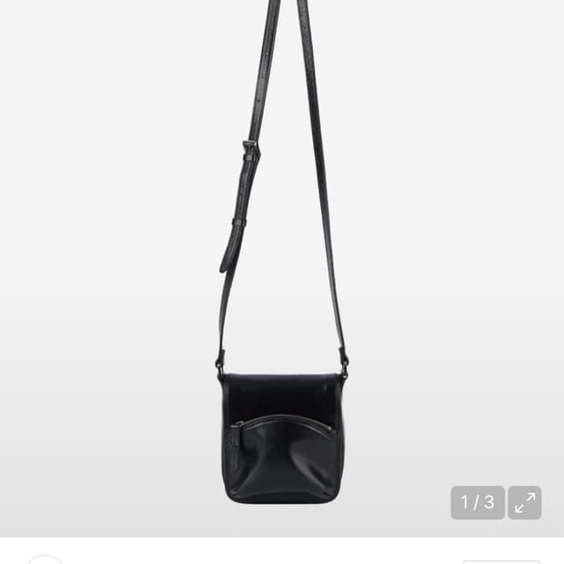 etce 미니 레더 힐 백 블랙