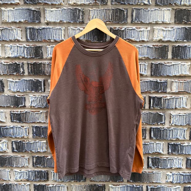 할리데이비슨 10부 래글런 롱슬리브