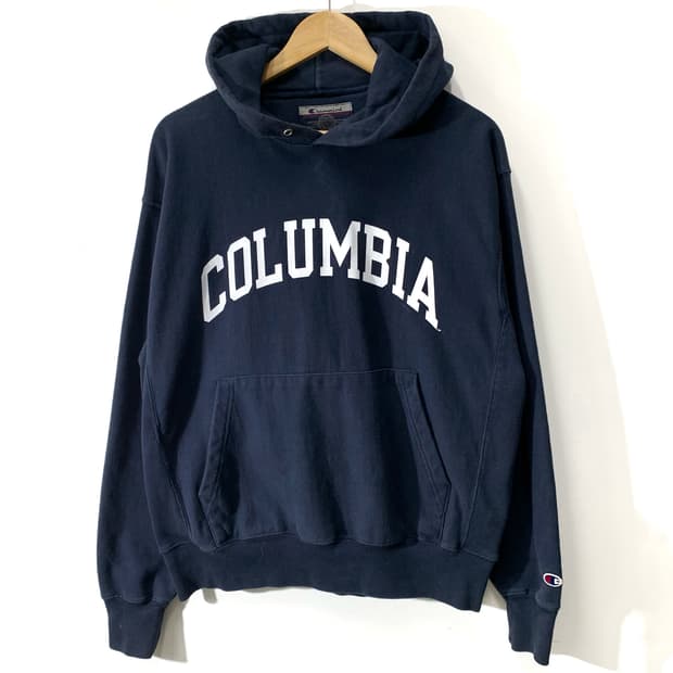 챔피온 올드 리버스위브 콜롬비아 후드티