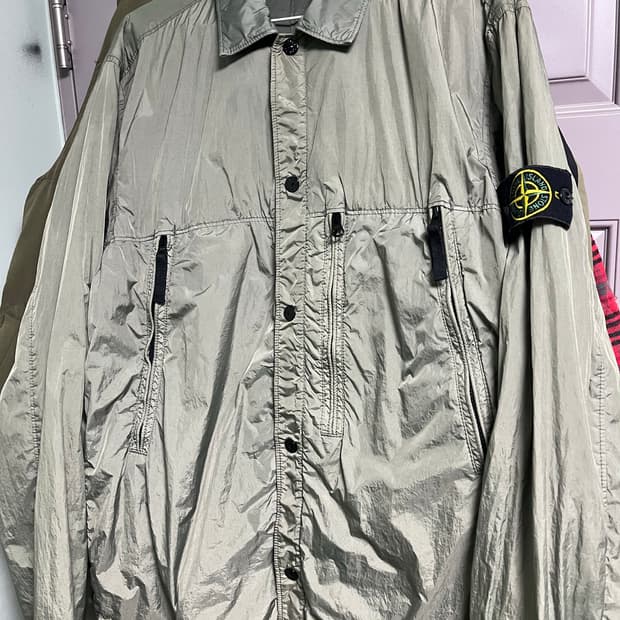 스톤아일랜드 나일론 자켓 100