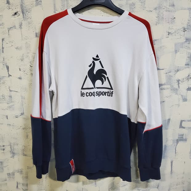 르꼬끄 기모 빅로고 맨투맨 