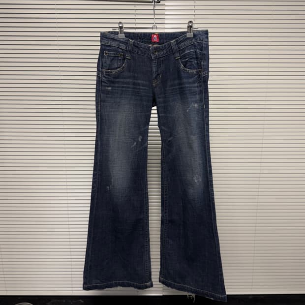 bobson 데님 플레어 팬츠