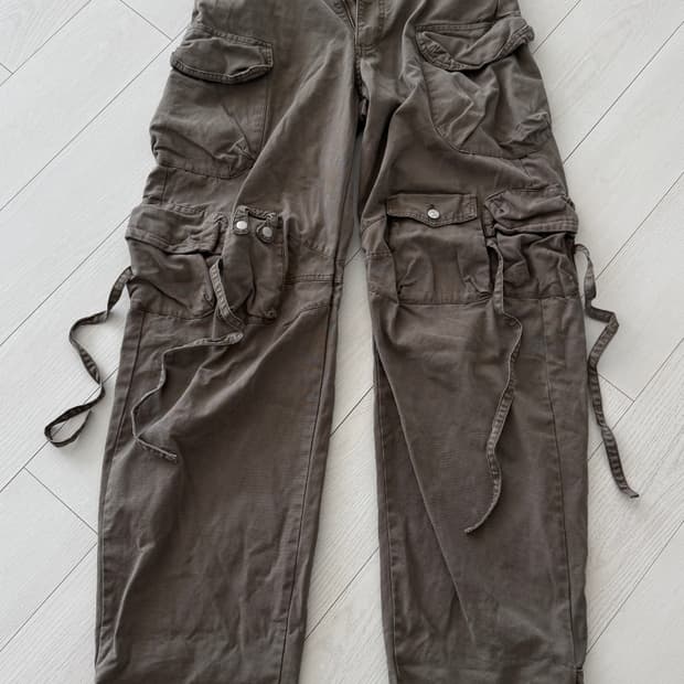 GRAILZ Erbe 멀티 카고 바지 브라운