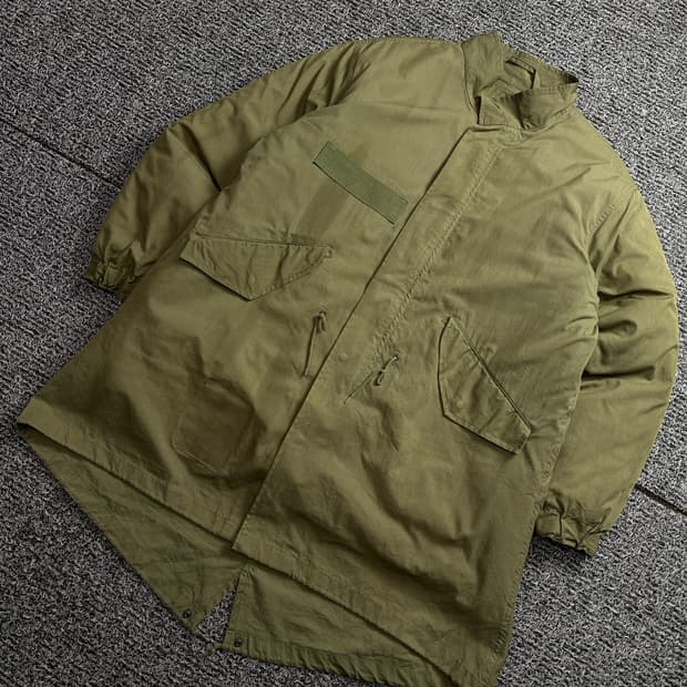 YMCLKY USA 밀리터리 M-65 피쉬테일 파카 1977