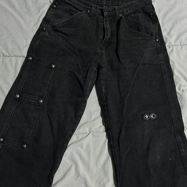 떠그클럽 떠그팬츠 블랙 코튼 2사이즈 M