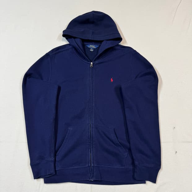 M) 폴로 랄프로렌 네이비 후드집업