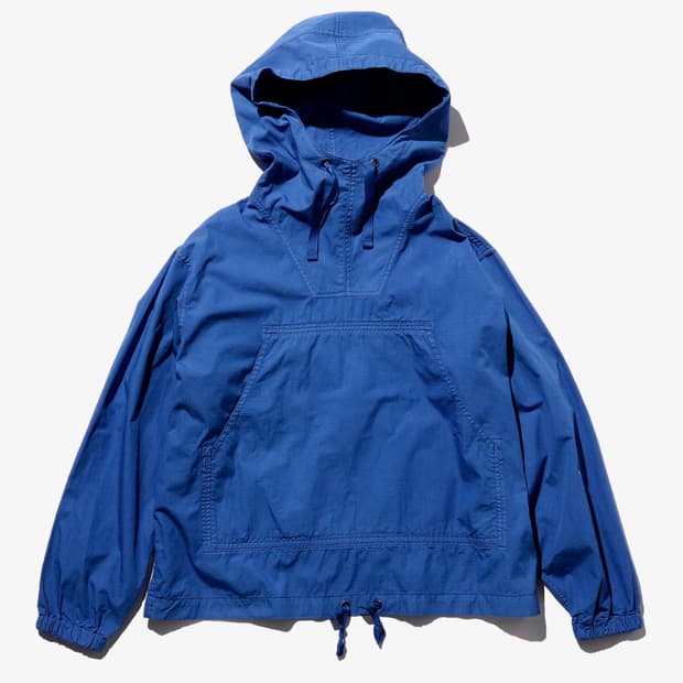 (새상품) 빔즈플러스 가먼트다잉 스모크 아노락 후드티