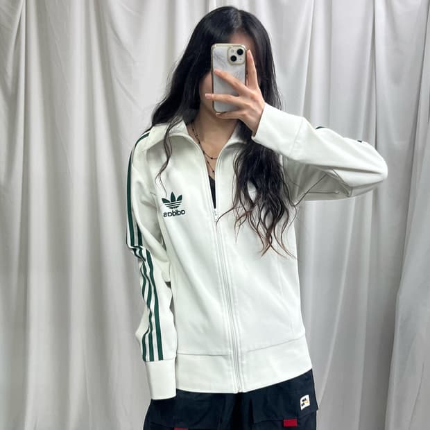 Adidas europa white & green jersey