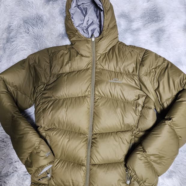 카트만두 펜텍스  후드 덕다운 패딩 점퍼 카키