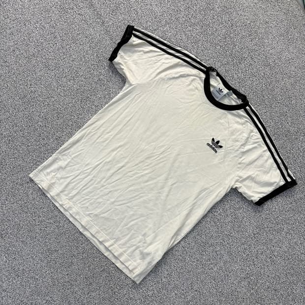 2XL 아디다스 트레포일 삼선 반팔 티셔츠 0520J