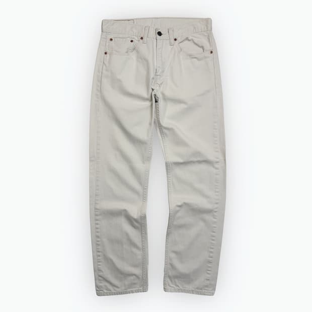 [31x32] 10s Levi’s 505 ivory pants