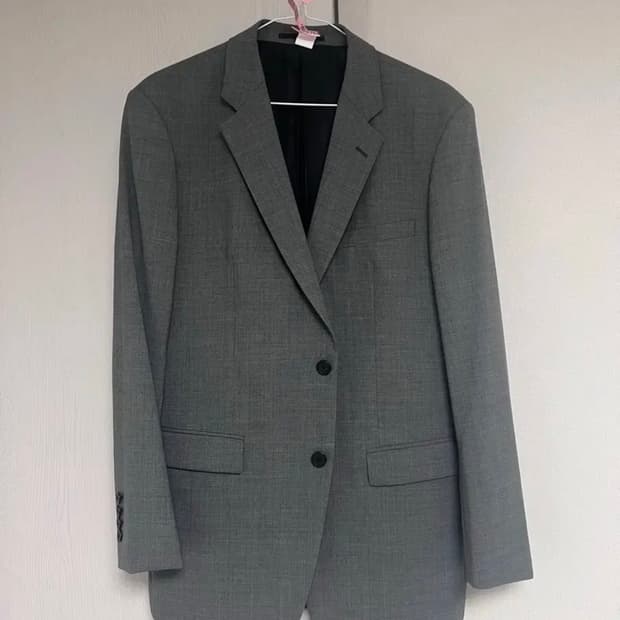 띠어리 뉴테일러 차콜 셋업 수트 정장 세트 40,31