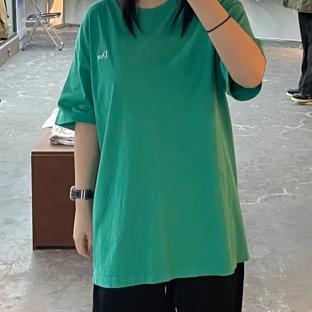 Dime 다임스몰 로고 반팔 H1457