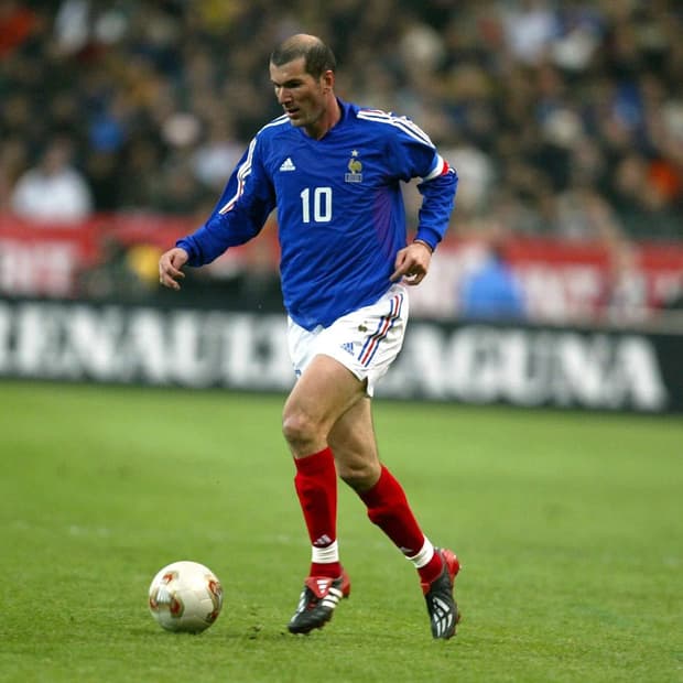 [L] 02-04 프랑스 국대 홈 지단 유니폼