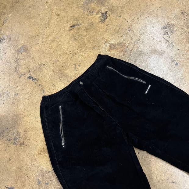 [정품/S] 디스이즈네버댓 블랙 코듀로이 팬츠 b14