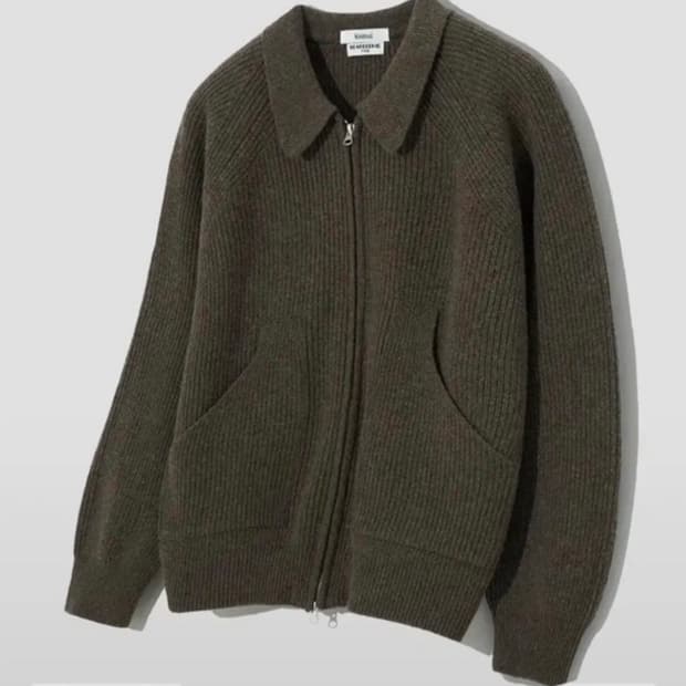 니티드 비얼디드키드 집업xl