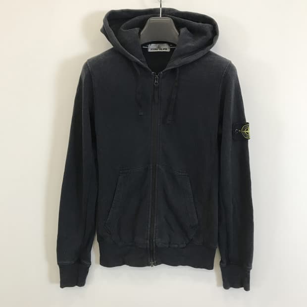 스톤아일랜드 후드집업 S 블랙