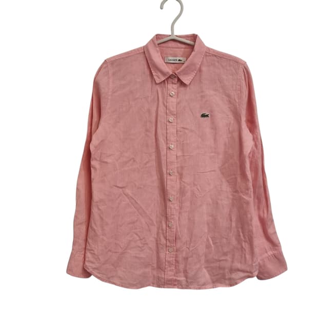 LACOSTE 라코스테 여성 마100% 셔츠 남방